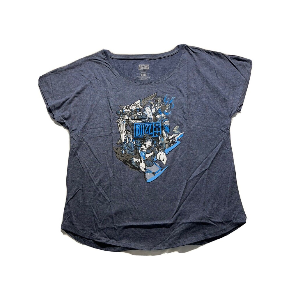 Blizzard Blizzcon 2019 Key Art Womens Tee Size 2XL